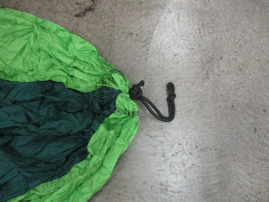 Used Light Green And Dark Green Hammock