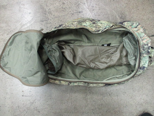 Used Ederlestock M5 RMEF Team Elk Pack Hunting Gear Bag w/Rain Cover & Sling Bag