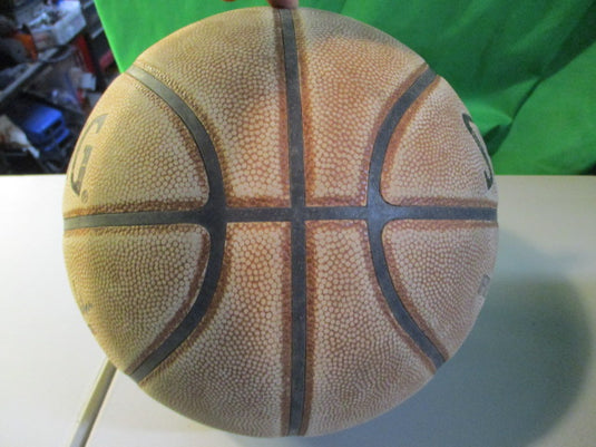 Used Spalding Never Flat Basketball Official Size