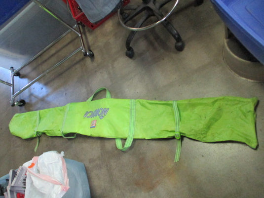 Used Nordica Neon Green Ski Storage Bag