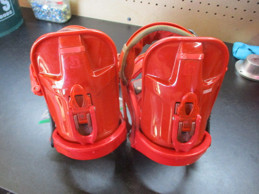 Used Custom Snowboard Bindings Size Small