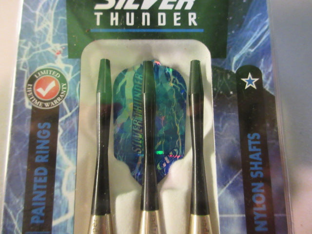 Load image into Gallery viewer, Viper Silver Thunder Darts Soft Tip Darts Nickeled Plated Painted Rings 18 Grams
