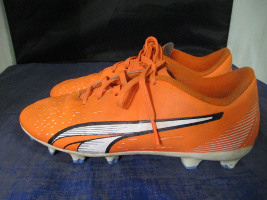 Used Puma Ultra Orange Soccer Cleats Size 4