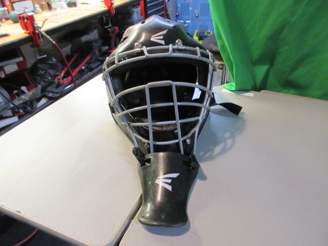 Load image into Gallery viewer, Used Easton Black Magic Catcher&#39;s Helmet w/ Throat Guard Size 6 1/8 - 7 1/4&quot;
