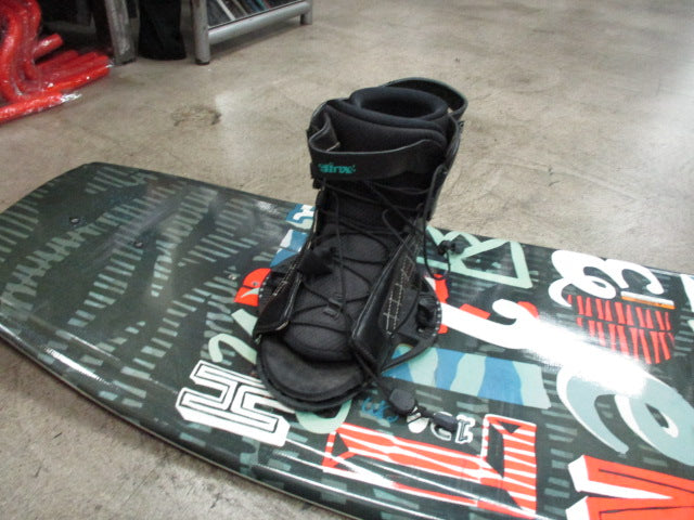 Load image into Gallery viewer, Used Hyperlite Eden Wakeboard 130cm W/ Hyperlite  Bindings
