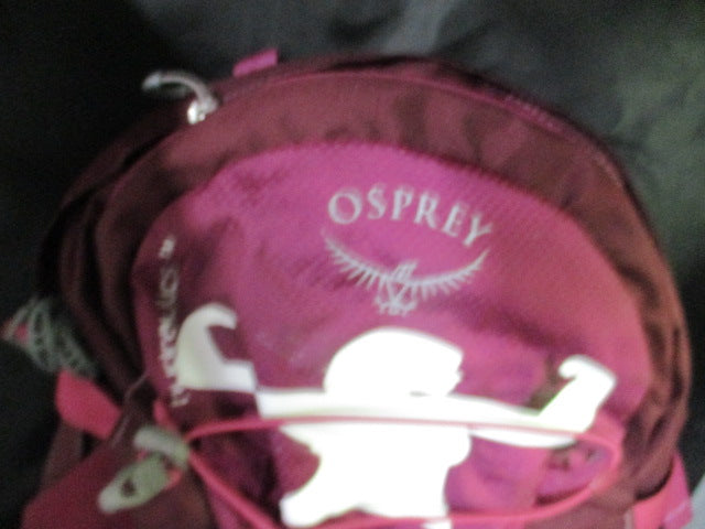 Load image into Gallery viewer, Used Osprey Skimmer Magenta Color 16 Hydration Pack (Has Small Stain)
