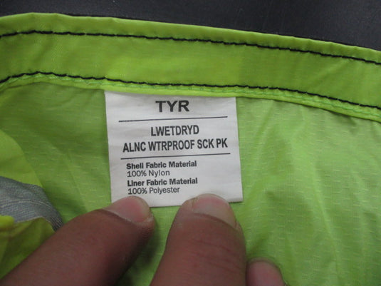 Used TYR 17L Waterproof Fin Bag