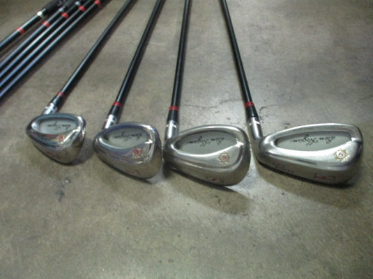 Used Ben Hogan Edge CFT 9-Piece Iron Set 4 hybrid, 5-9, E,S, & L Wedges