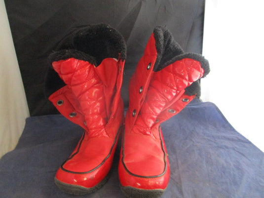 Used Sporto Cold Red Snow Boots Size 6