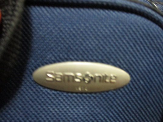 Used Samsonite Navy Duffel Bag