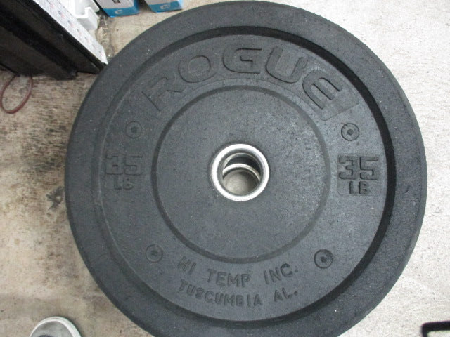 Load image into Gallery viewer, Used Rogue 35LB Hi Temp Bumper Plate (Set OF 2)
