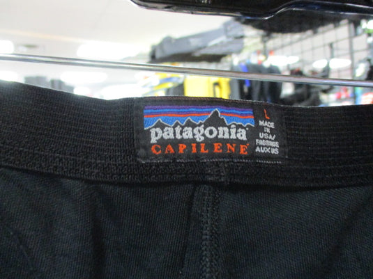 Used Patagonia Capilene Black Thermal Pants Adult