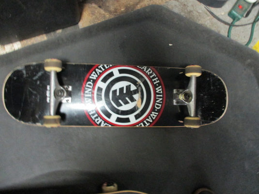 Used Element wind water and earth Complete Skateboard Black