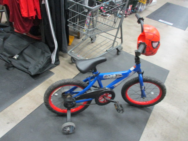 Load image into Gallery viewer, Used Huffy Spiderman 16&quot; Kids Bike
