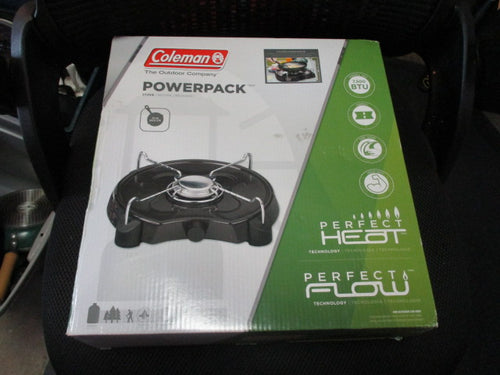 Used Coleman Power Pack Perfect Flow 1 Burner Stove