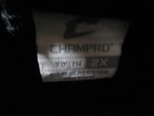 Used Champro Black 7 Pad Integrated Football Pants Youth Size 2XL