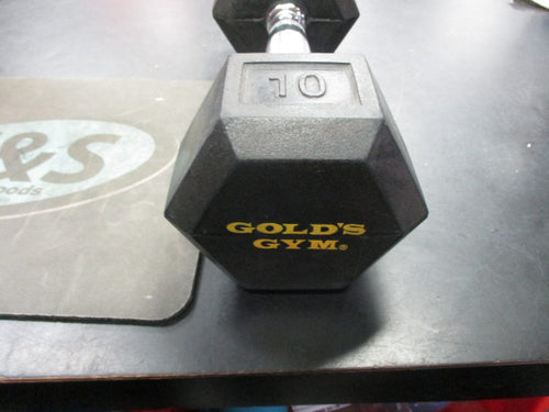 Used Gold Gym 10 LB Dumbbell