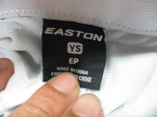 Used Easton Open Bottom Size Youth Bottom Baseball Pants