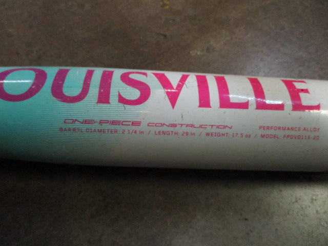 Load image into Gallery viewer, Used Louisville Slugger Diva 29&quot; (-11.5) Alloy Fastpitch Softball Bat
