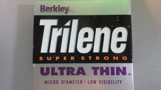 Used Berkley Trilene Super Strong Ultra Thin Fishing Line 12 LB