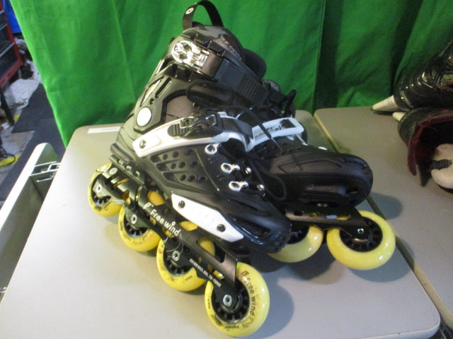 Load image into Gallery viewer, Used Roselle Free Wind 911S Inline Skates Size 5
