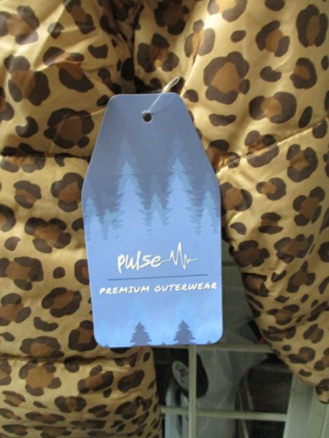 New Pulse Nova Preschool Snow Jacket Youth Size Small (4/5) - Leopard