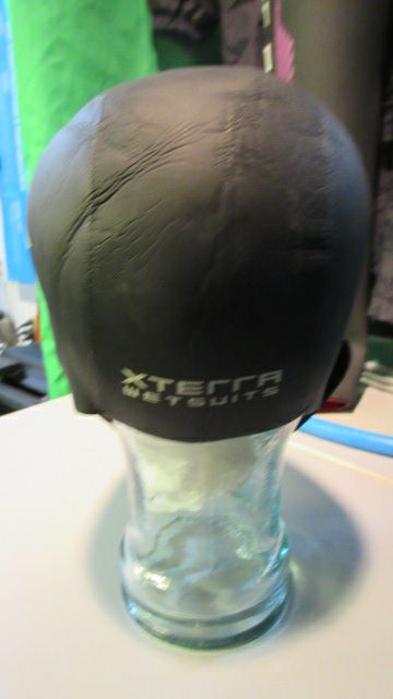 Used Xterra Neoprene Unisex Size S/M Performance Swim Cap