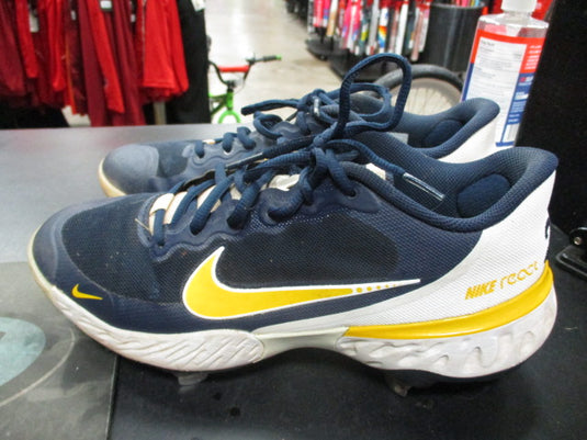 Used Nike React Size 7.5 Metal Cleats