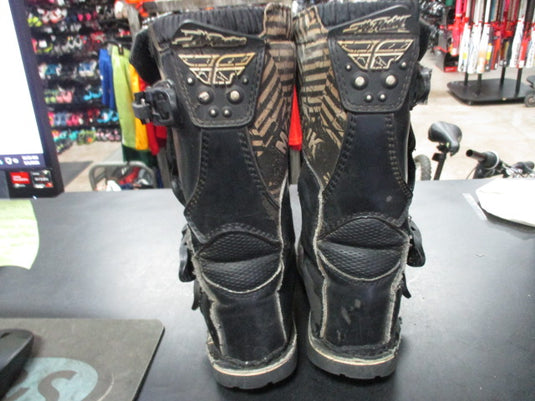 Used Fly Racing Maverick Size Youth Motorcross Boots