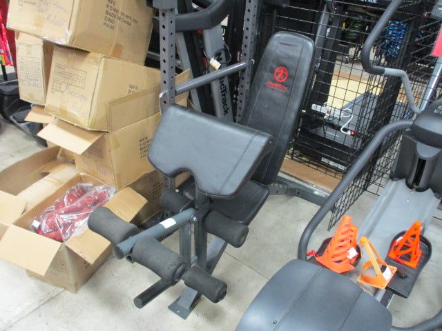 Load image into Gallery viewer, Used Marcy Diamond Elite Multi-Purpose Bench w/ Leg Curl Attachment Pin Missing
