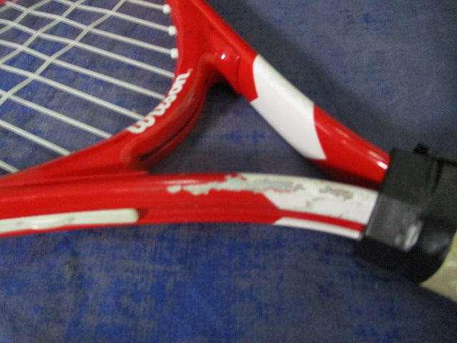 Load image into Gallery viewer, Used Wilson US Open 19&quot; Junior Tennis Racquet - slight wear
