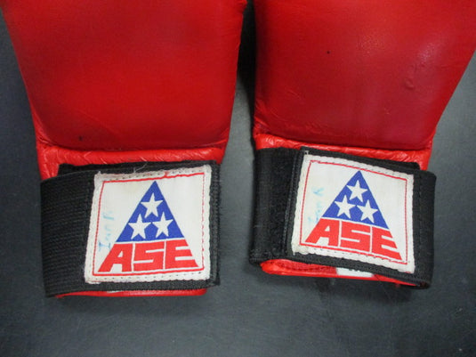 Used ASE Size MED Martial Arts Sparring Gloves