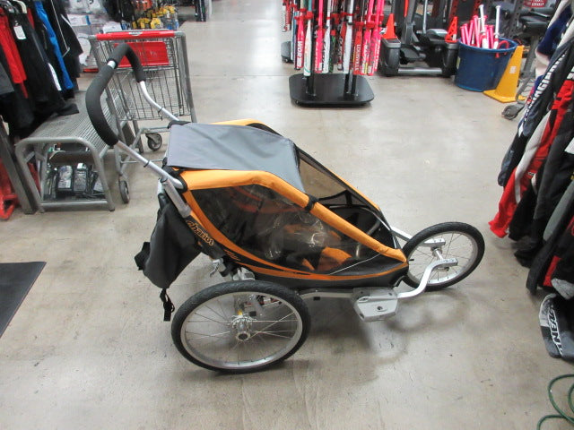 Load image into Gallery viewer, Used Thule Chariot Cougar I Red Baby Jogging Stroller
