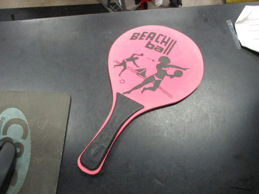 Used Beach Ball Paddle - Pink