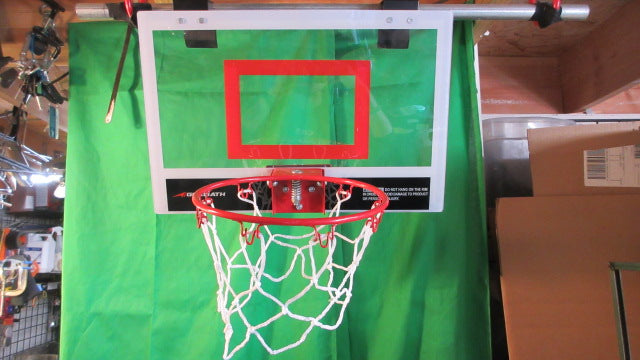 Load image into Gallery viewer, Used Goaliath Over The Door Mini Basketball Hoop 8” Diameter Rim Plexiglass
