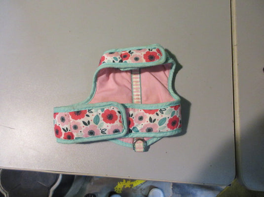 Used Flower Dog Harness