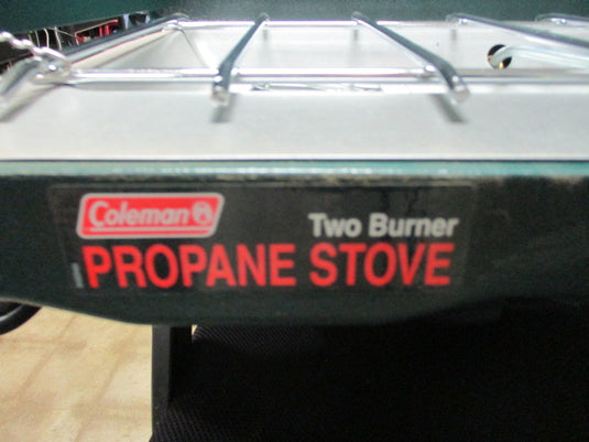 Used Coleman 2 Burner Camping Stove