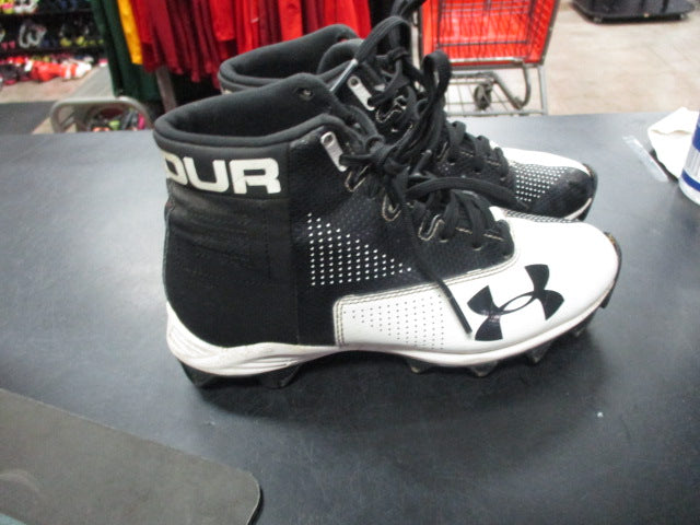 Load image into Gallery viewer, Used Under Armour Renegade Size Youth 3 Football Cleats
