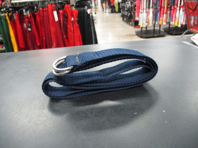 Load image into Gallery viewer, Simple Navy Blue Web 48&quot; Football Belt
