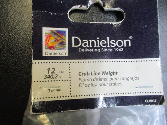 Used Danielson 12 oz Crab Line Weight