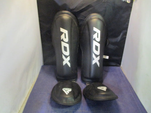 Used RDX T1 Shin Instep Guards Size Small - missing foot strap