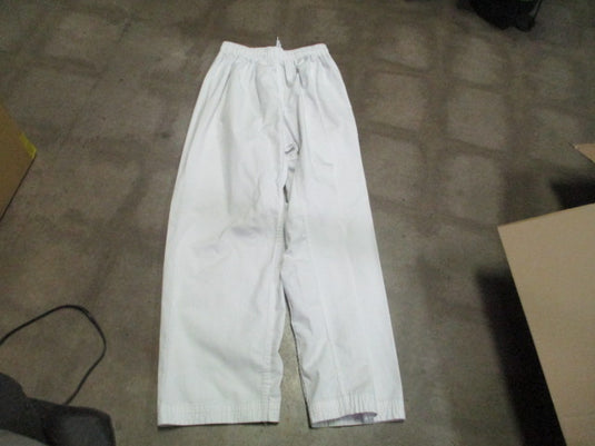 Used White Karate Pants Size 4