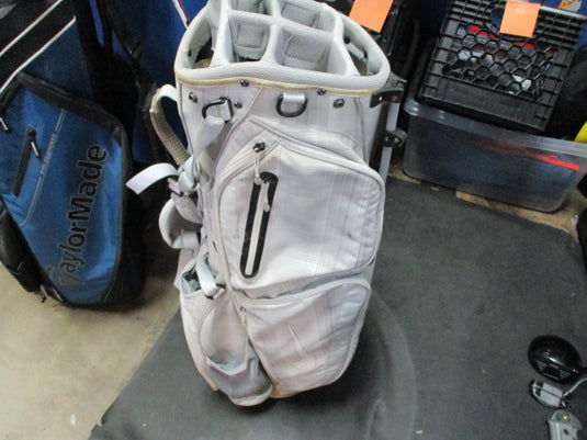 Used Nike Xtreme Sport IV Golf Stand Bag White