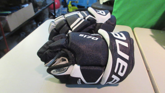 Used Bauer S170 8" Junior Hockey Gloves