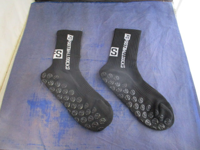 Load image into Gallery viewer, New Black Football/Soccer Grip Socks - OSFM
