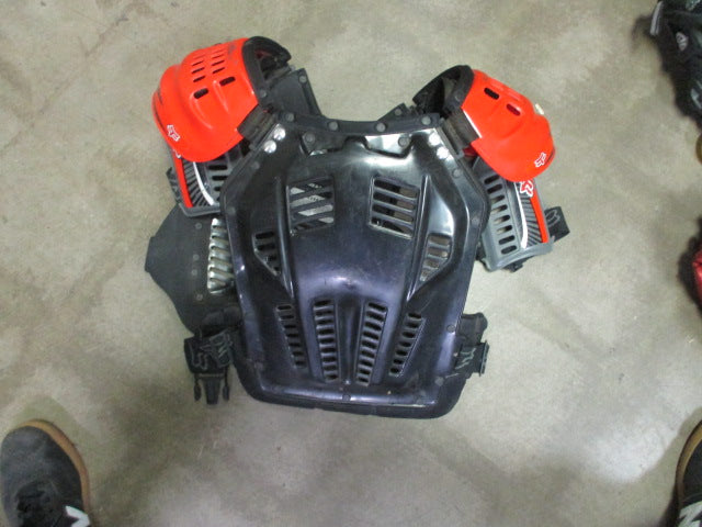 Load image into Gallery viewer, Used Fox Racing Black/Red MX CHEST PROTECTOR
