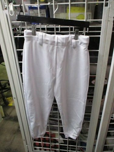 Used Easton White Elastic Bottom Pants Youth Size XL