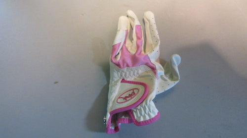 Used Pink Golf Glove Youth - LH