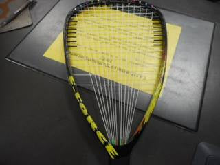 Load image into Gallery viewer, Used E-Force Heatseeker Racquetball Racquet
