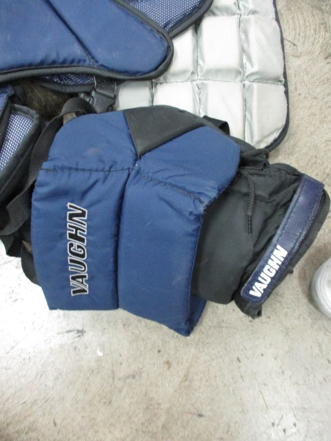 Load image into Gallery viewer, Used Vaughn Legacy 6000 Hockey Goalie Chest/Arm Protector Size Small - Has Wear
